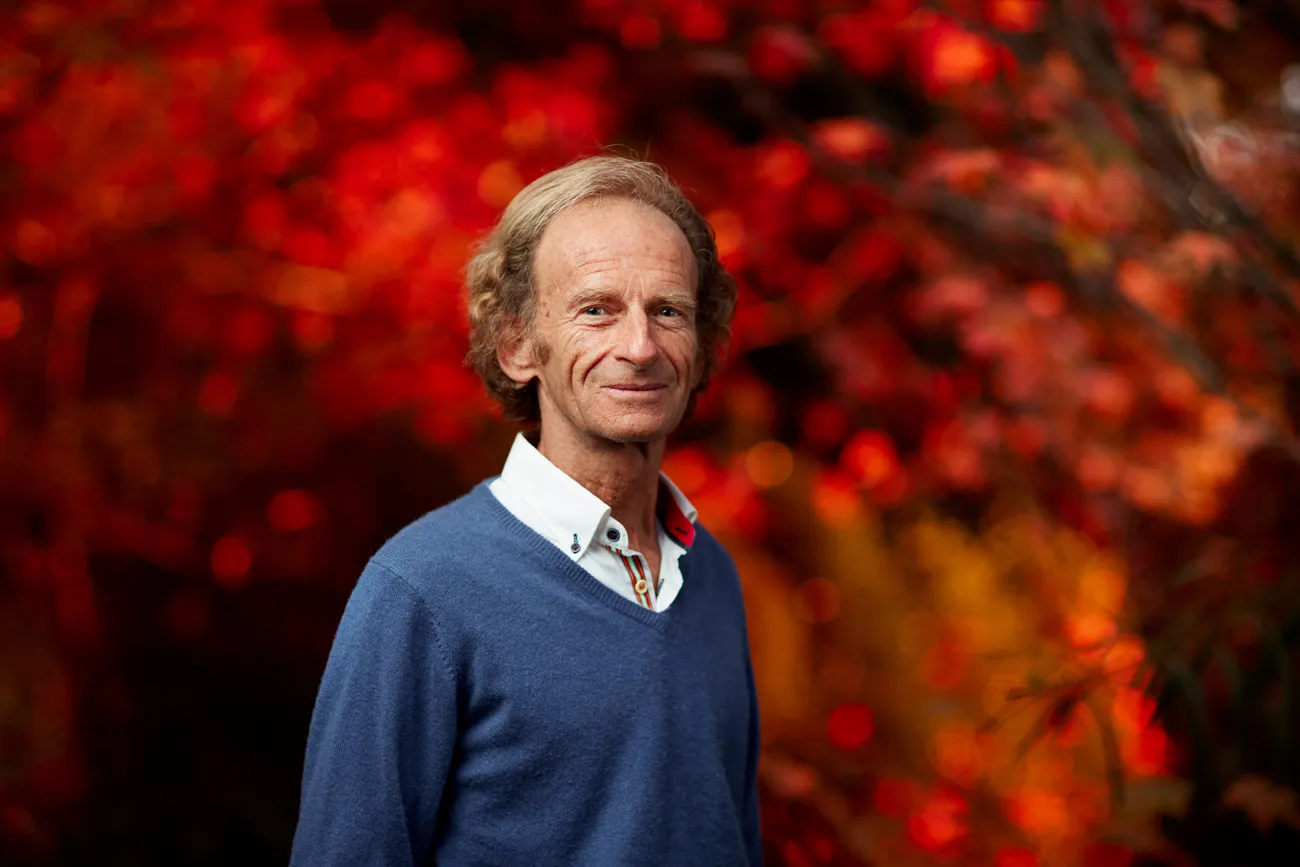 Adrian Emery, philosopher and author, in the Blue Mountains